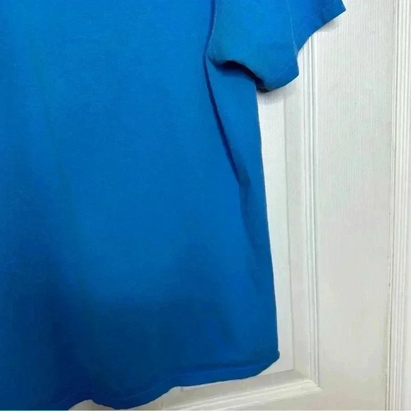 Nike Vintage T-shirt  Blue/White/Yellow Swoosh Size Medium - Picture 10 of 16